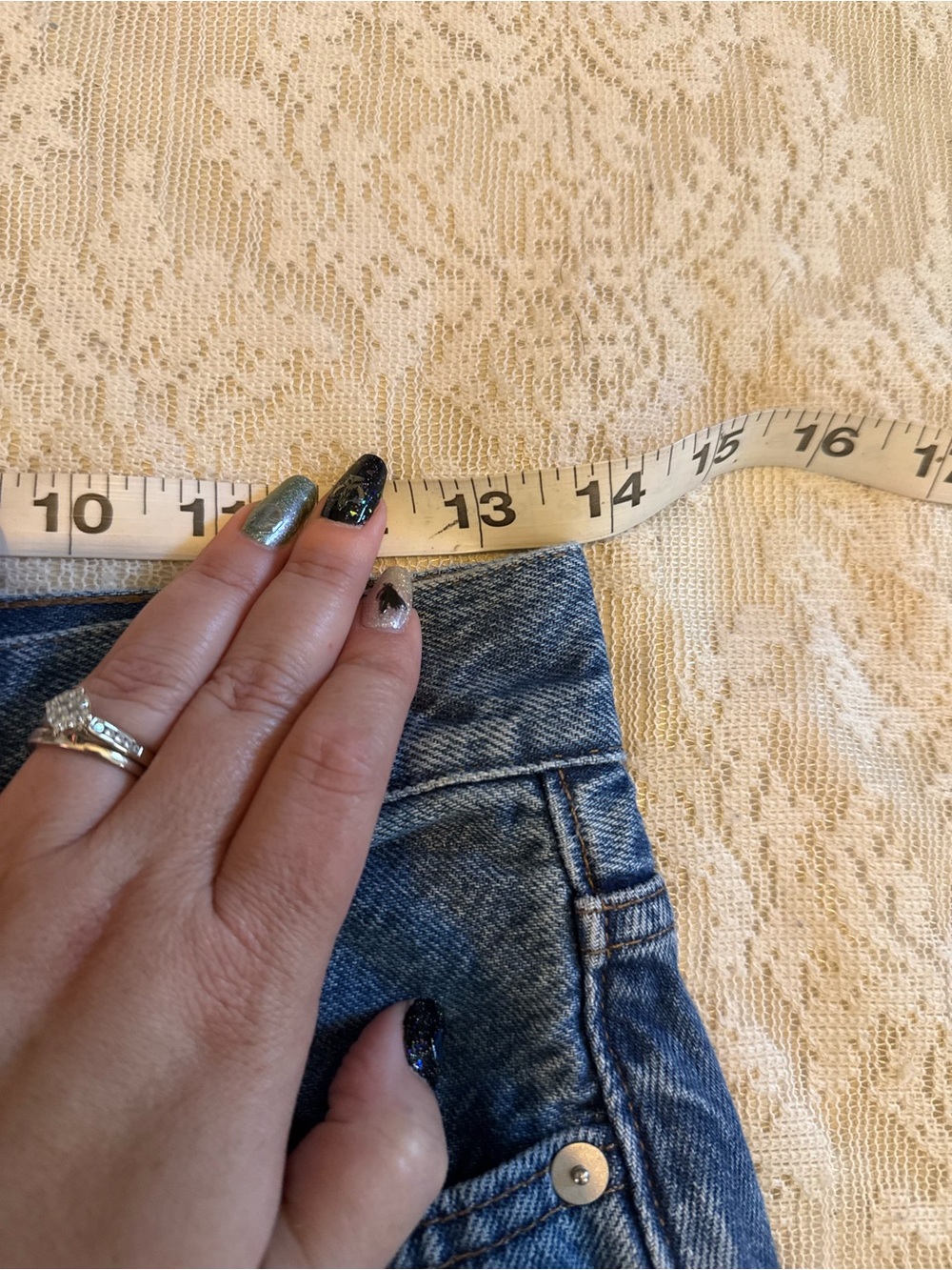 Madewell super wide leg jeans in fannin wash - Picture 7 of 12